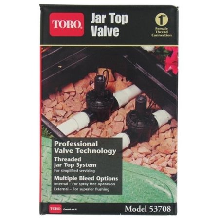 THE TORO COMPANY The Toro Company 53708 1 in. In-Line Jar Top Valve 53708